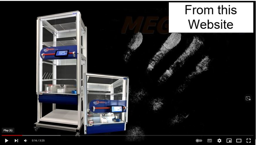 MEGAfume | Latent Fingerprint  - Attestor - Innovation in Forensics